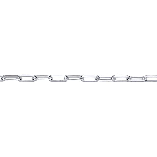 925 Sterling Silver Paper Link Chain - GVCH60