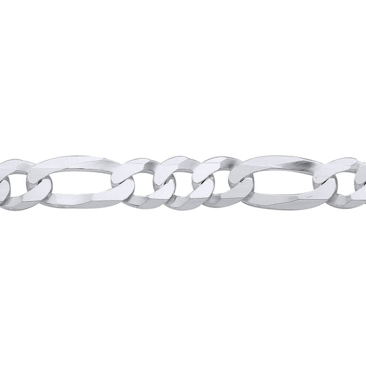 Sterling Silver Diamond Cut Figaro Chain - GVCH66