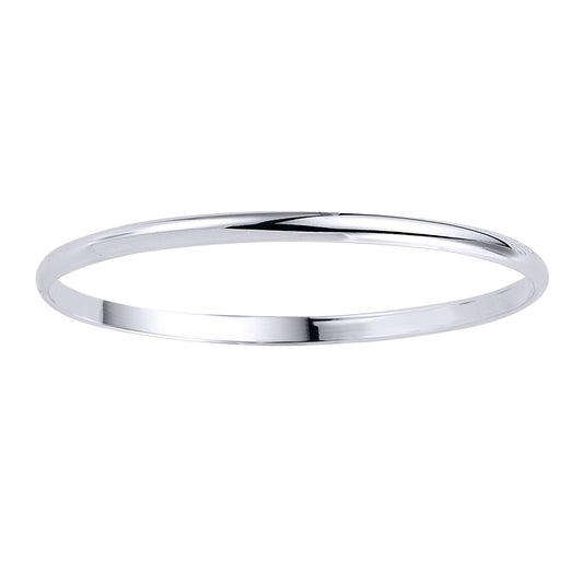 Silver  - anti tarnish Coated - Ladies Bangle - Jewelc - GVG106