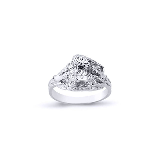 Silver Childs Saddle Ring Saddle Ring - GVR34K