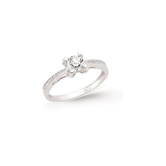 Sterling Silver  CZ Dress Ring - GVR598