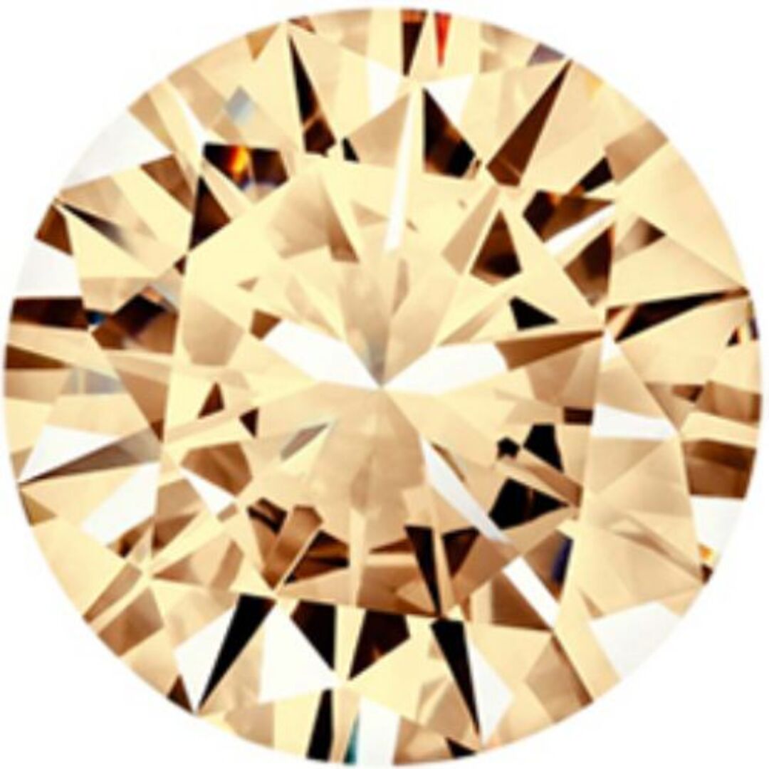 9ct Gold  6mm CZ Solitaire Banana Belly Bar Piercing 10mm Peach - JBJ100