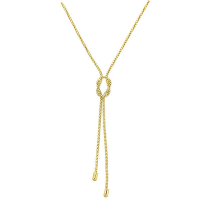 9ct Gold  Popcorn Negligee Necklace 18 inch - HHHAXL121