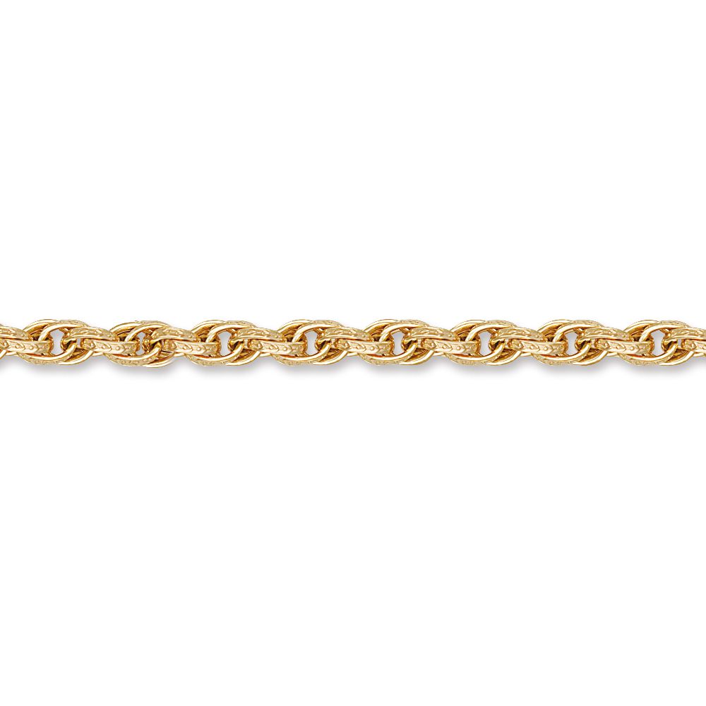 9ct Gold  Victorian Prince Of Wales 6mm Bracelet - JBB175-7.5