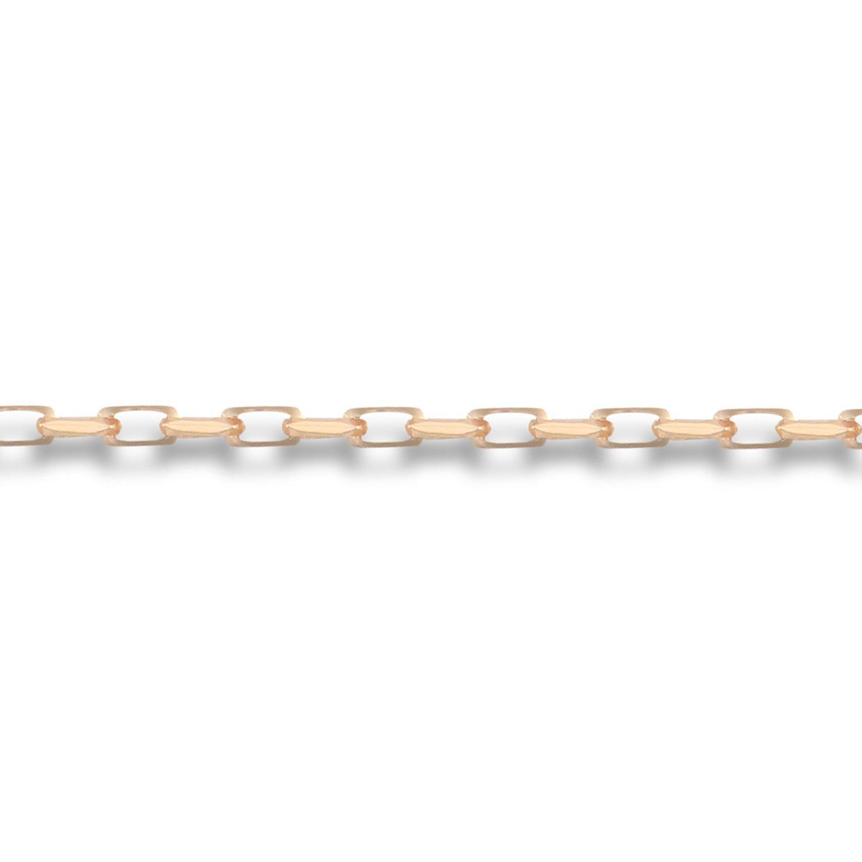 9ct Gold  Italian Diamond Cut Belcher 1.7mm Pendant Chain Necklace - JCN003A