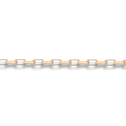 9ct Gold  Italian Diamond Cut Belcher 1.7mm Pendant Chain Necklace - JCN003A