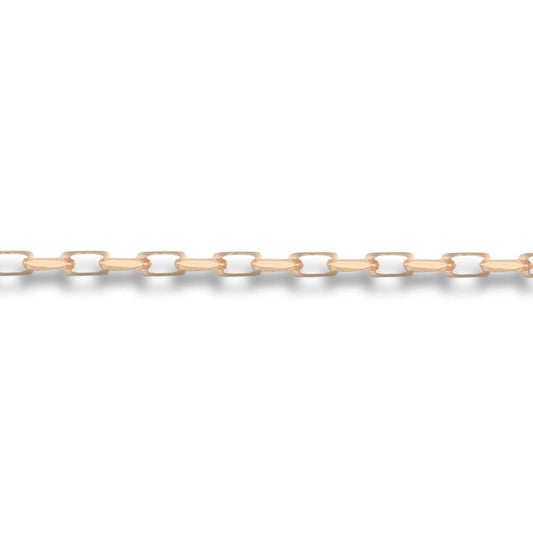 9ct Gold  Italian Diamond Cut Belcher 1.7mm Pendant Chain Necklace - JCN003A