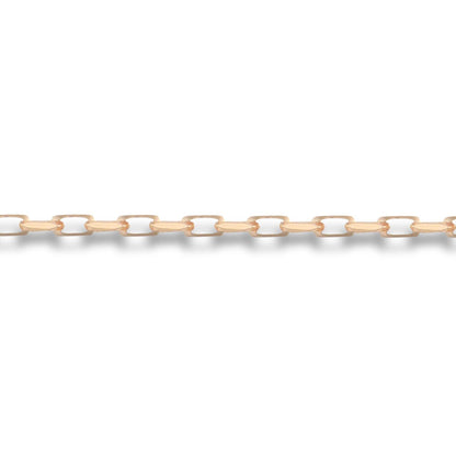 9ct Gold  Italian Diamond Cut Belcher 1.7mm Pendant Chain Necklace - JCN003A