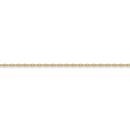 9ct Gold  Prince of Wales 1.7mm Pendant Chain Necklace - JCN054A