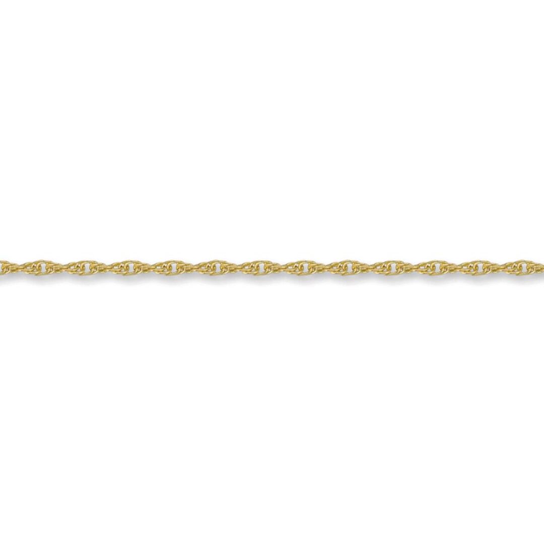 9ct Gold  Prince of Wales 2.6mm Pendant Chain Necklace - JCN054C