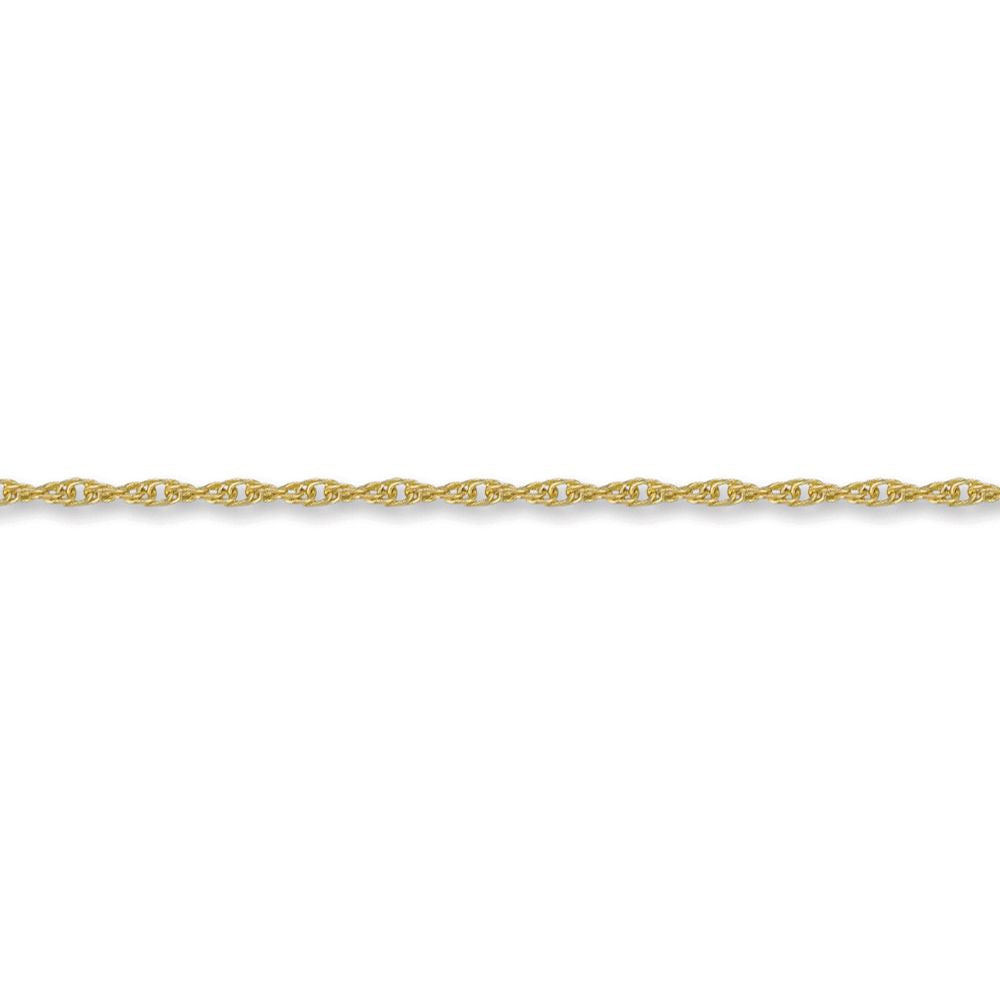 9ct Gold  Prince of Wales 2.6mm Pendant Chain Necklace - JCN054C