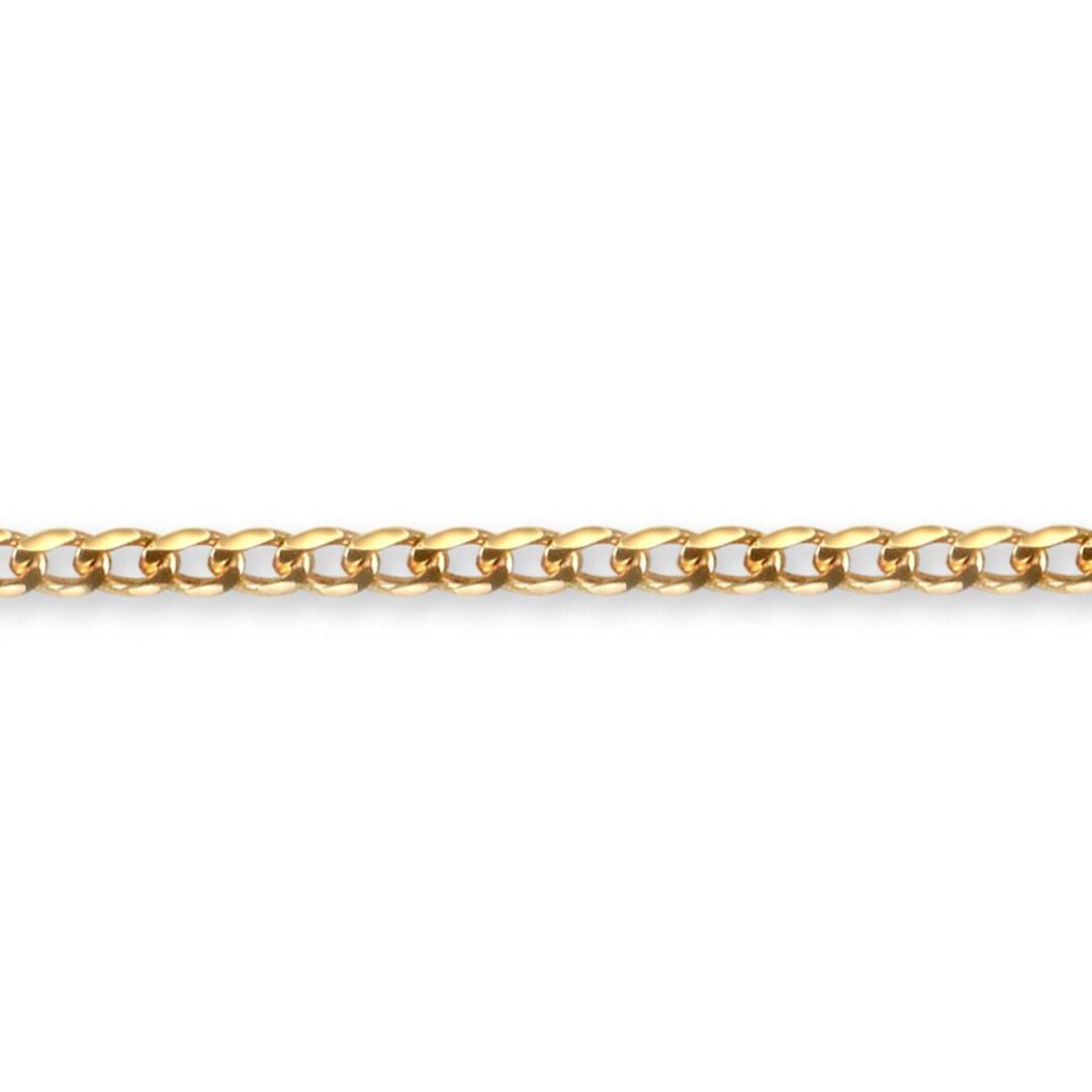 9ct Gold  Flat Curb 1.5mm Pendant Chain Necklace - JCN076A