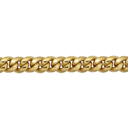 Men's 9ct Gold  Domed Cuban Curb 12mm Chain Bracelet 3½oz 9inch - JCN092B