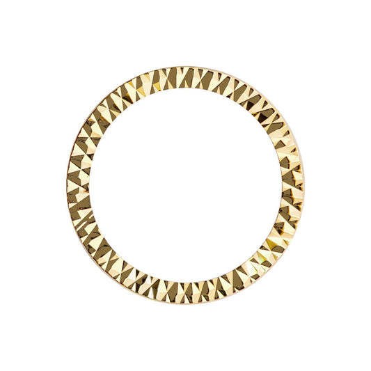 9ct Gold  Half Sovereign Coin Mount Bezel - JFD048