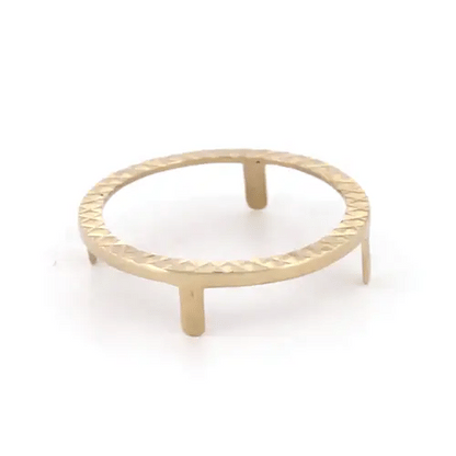 9ct Gold  Full Sovereign Coin Mount Bezel - JFD049