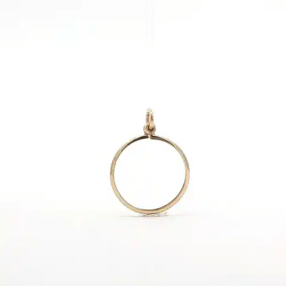 9ct Gold  Plain 10th Oz Krugerrand Brittania Coin Mount Pendant - JSP019-T