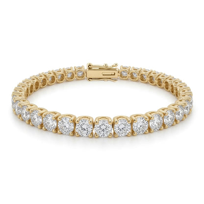 9ct Gold  15ct Certified Lab Grown Diamond Tennis Bracelet - LAB9B095-1500