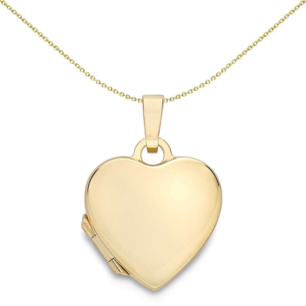 9ct Gold  Love Heart Locket - LKNR02228