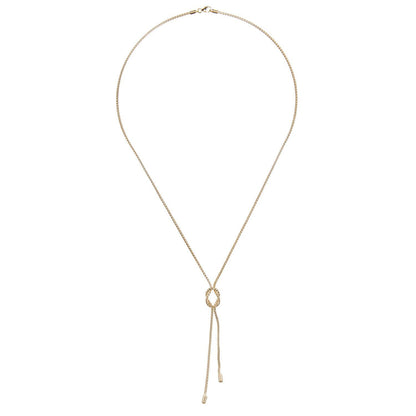 9ct Gold  Popcorn Negligee Necklace 17.5 inch - NK1AXL628Y