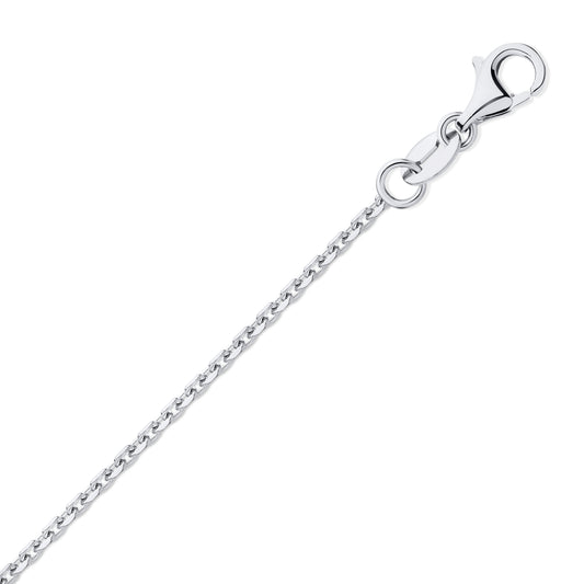 950 Platinum  Trace Cable Link Pendant Chain Necklace 0.9mm - PCN002A