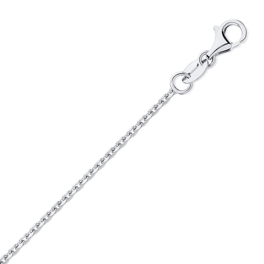 950 Platinum  Trace Cable Link Pendant Chain Necklace 0.9mm - PCN002A