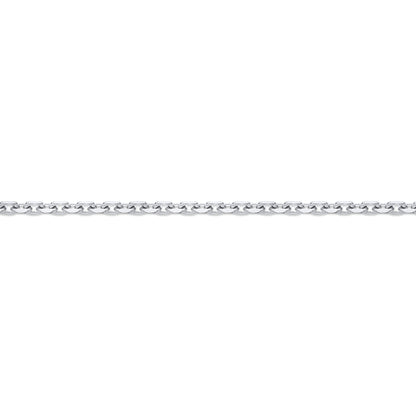 950 Platinum  Trace Cable Link Pendant Chain Necklace 0.9mm - PCN002A