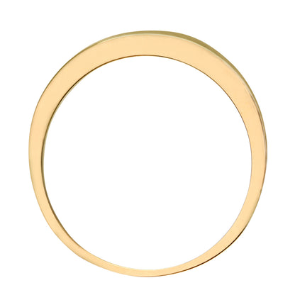 9ct Gold  2pts Diamond 0.38ct Amethyst Channel Eternity Ring 2mm - PR0AXL3027YAM