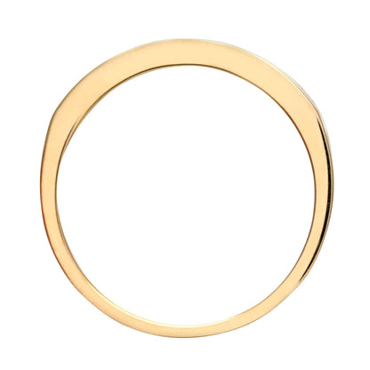 9ct Gold  1/4ct Diamond 11 Stone Channel Set Eternity Ring 2mm - PR0AXL3626Y