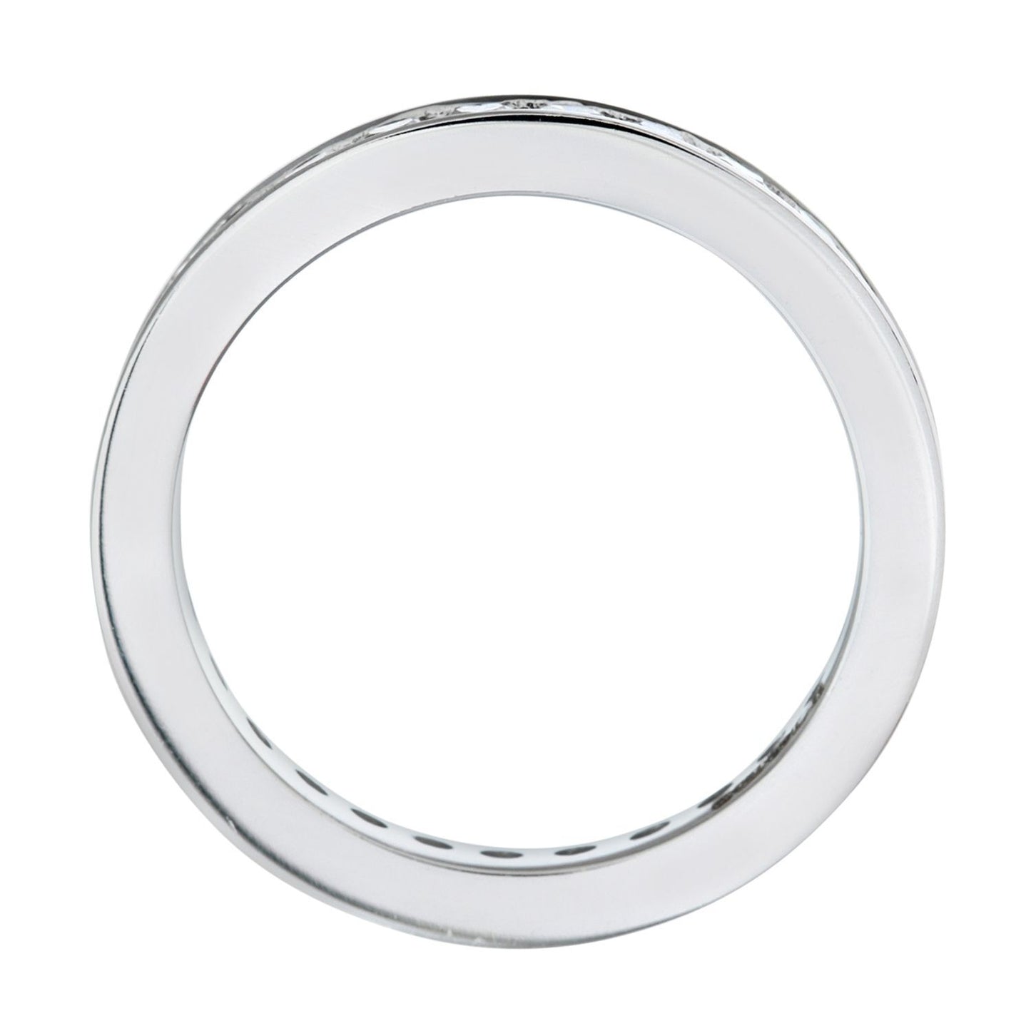 18ct White Gold  1ct Diamond Channel Set Full Eternity Ring 3mm - PR0AXL511618KW