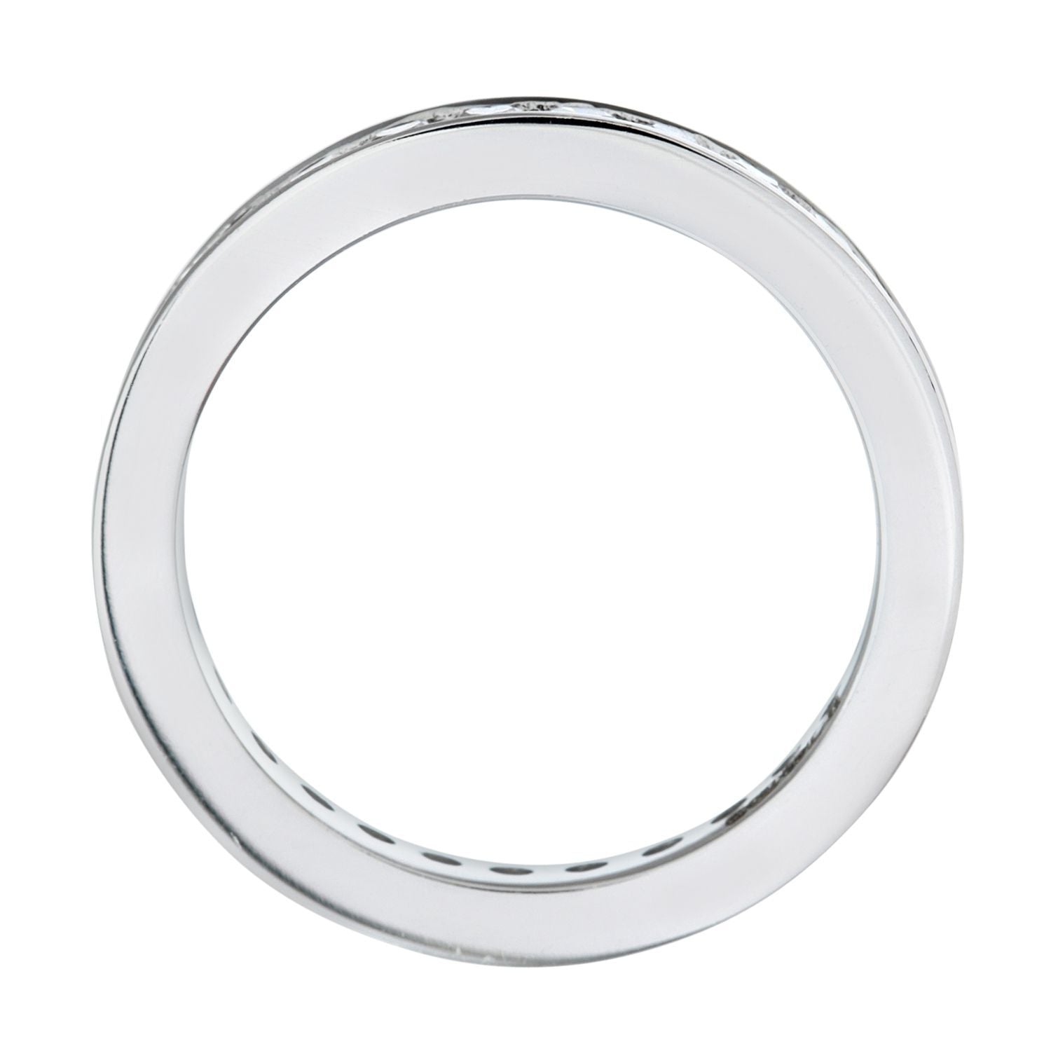 18ct White Gold  1ct Diamond Channel Set Full Eternity Ring 3mm - PR0AXL511618KW