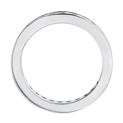 18ct White Gold  1ct Diamond Channel Set Full Eternity Ring 3mm - PR0AXL511618KW