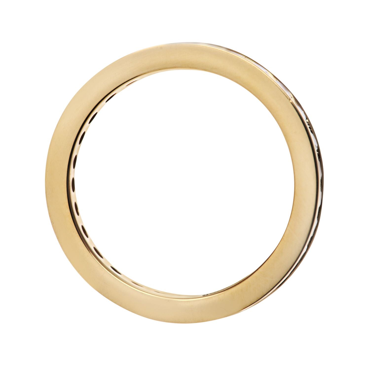 18ct Gold  Round 1ct Diamond Channel Set Full Eternity Ring 3mm - PR0AXL511618KY