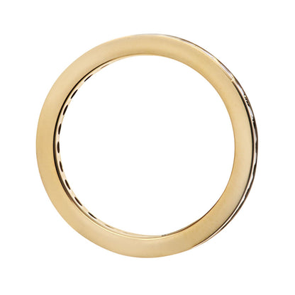 18ct Gold  Round 1ct Diamond Channel Set Full Eternity Ring 3mm - PR0AXL511618KY