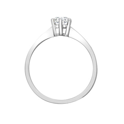 Platinum  1.5ct D/VS Lab Grown Diamond Solitaire Engagement Ring - LABPTR004-150