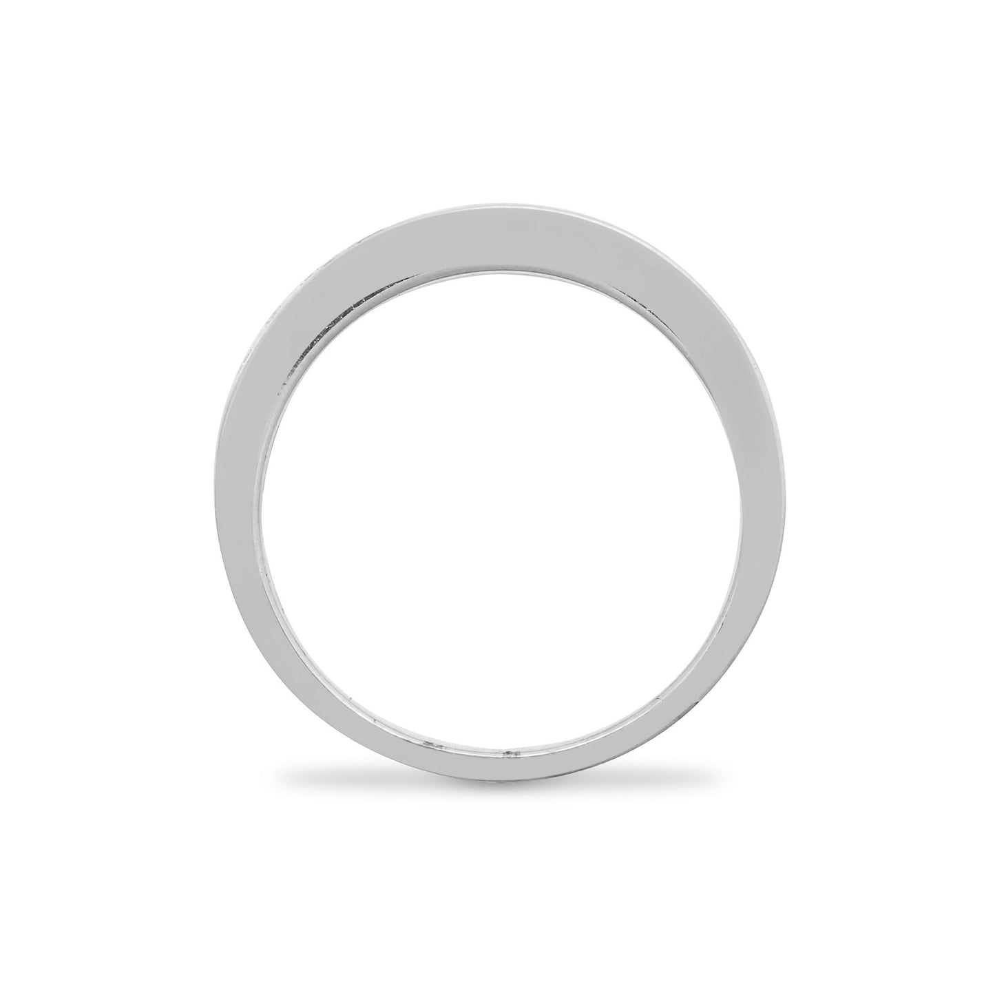 Platinum  0.5ct Diamond Dainty Band Eternity Ring - PTR010-050