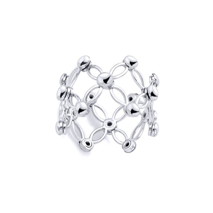 18ct White Gold  Expandable Ring - RBNR02087