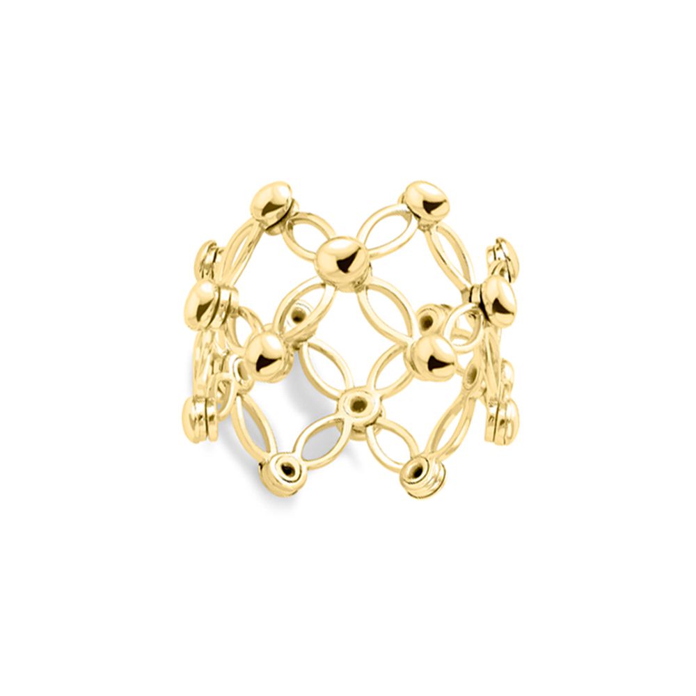 18ct Yellow Gold  Expandable Ring - RBNR02088