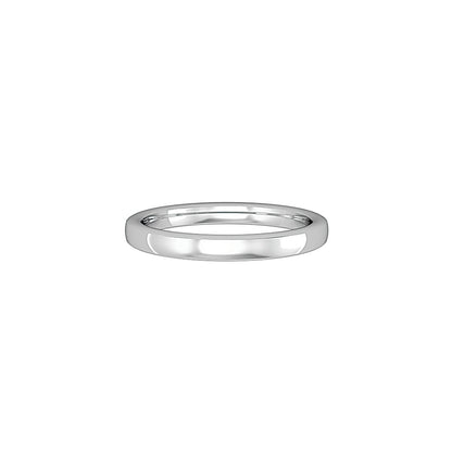 9ct White Gold  Wedding Ring - RNR02020002