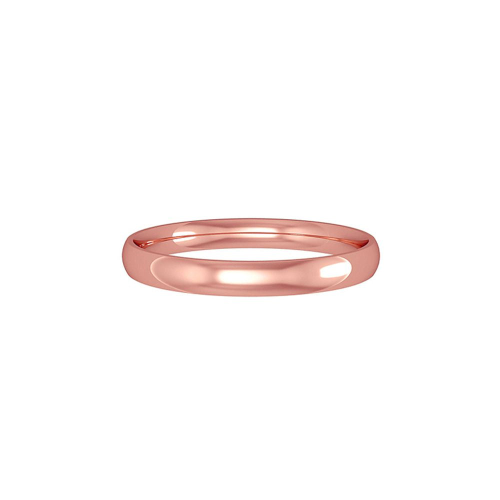 Womens 9ct Rose Gold  Wedding Ring - RNR02120008