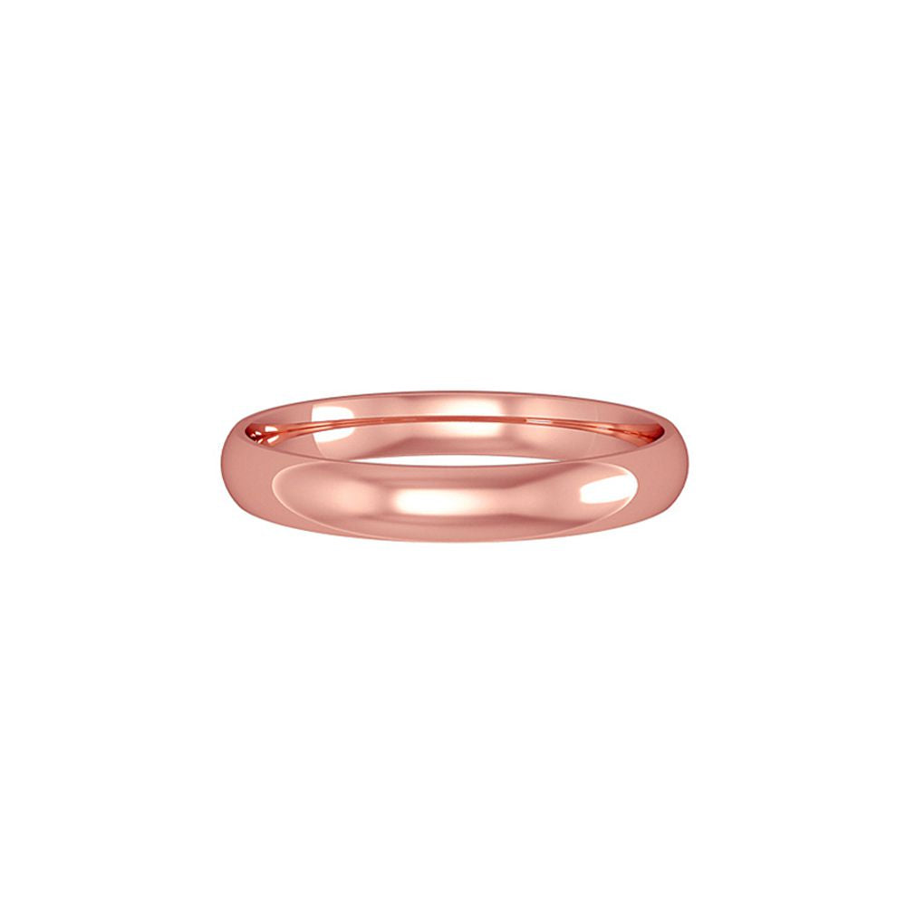 Womens 9ct Rose Gold  Wedding Ring - RNR02130008