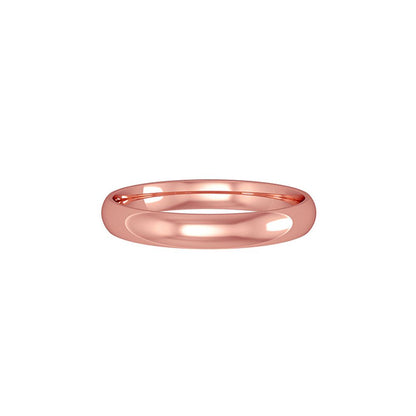 Womens 9ct Rose Gold  Wedding Ring - RNR02130008