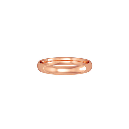 Womens 18ct Rose Gold  Wedding Ring - RNR02130009