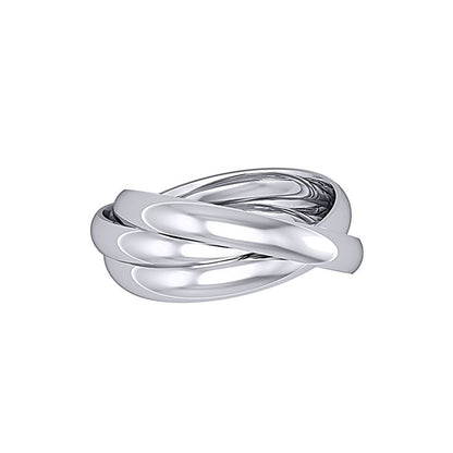 18ct White Gold  Russian Wedding Ring - RNR0213B944