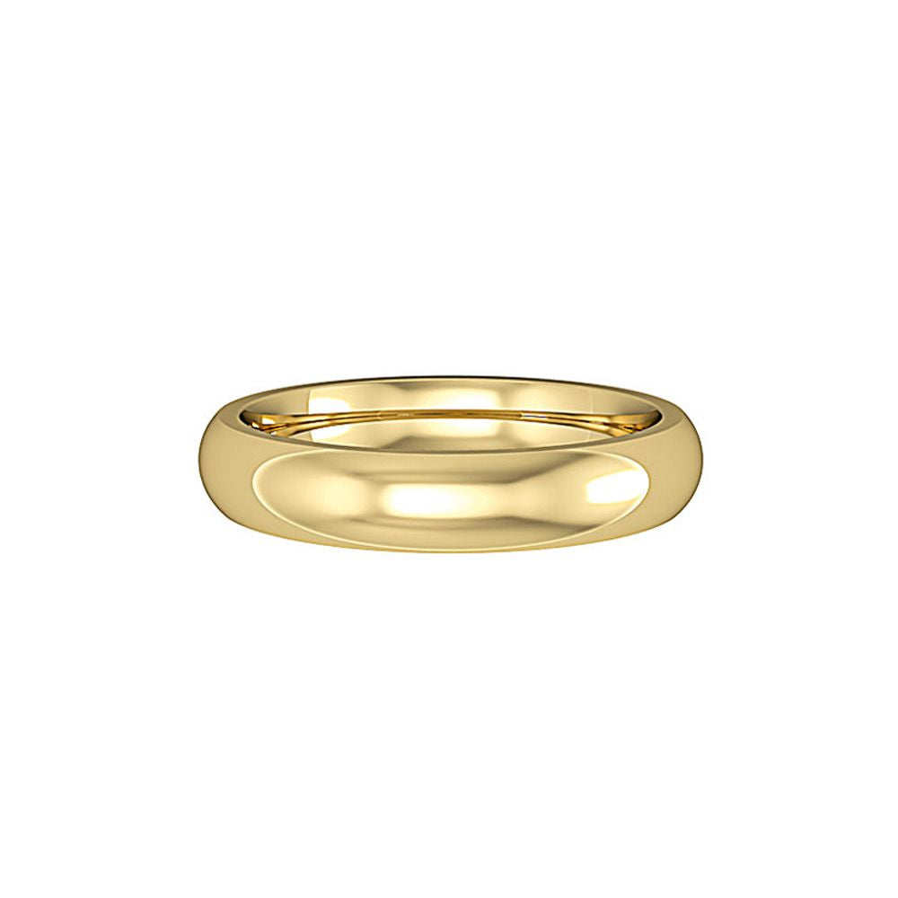 Unisex 9ct Yellow Gold  Wedding Ring - RNR02340001