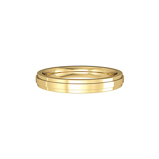 Womens 18ct Yellow Gold  Wedding Ring - RNR0253L253