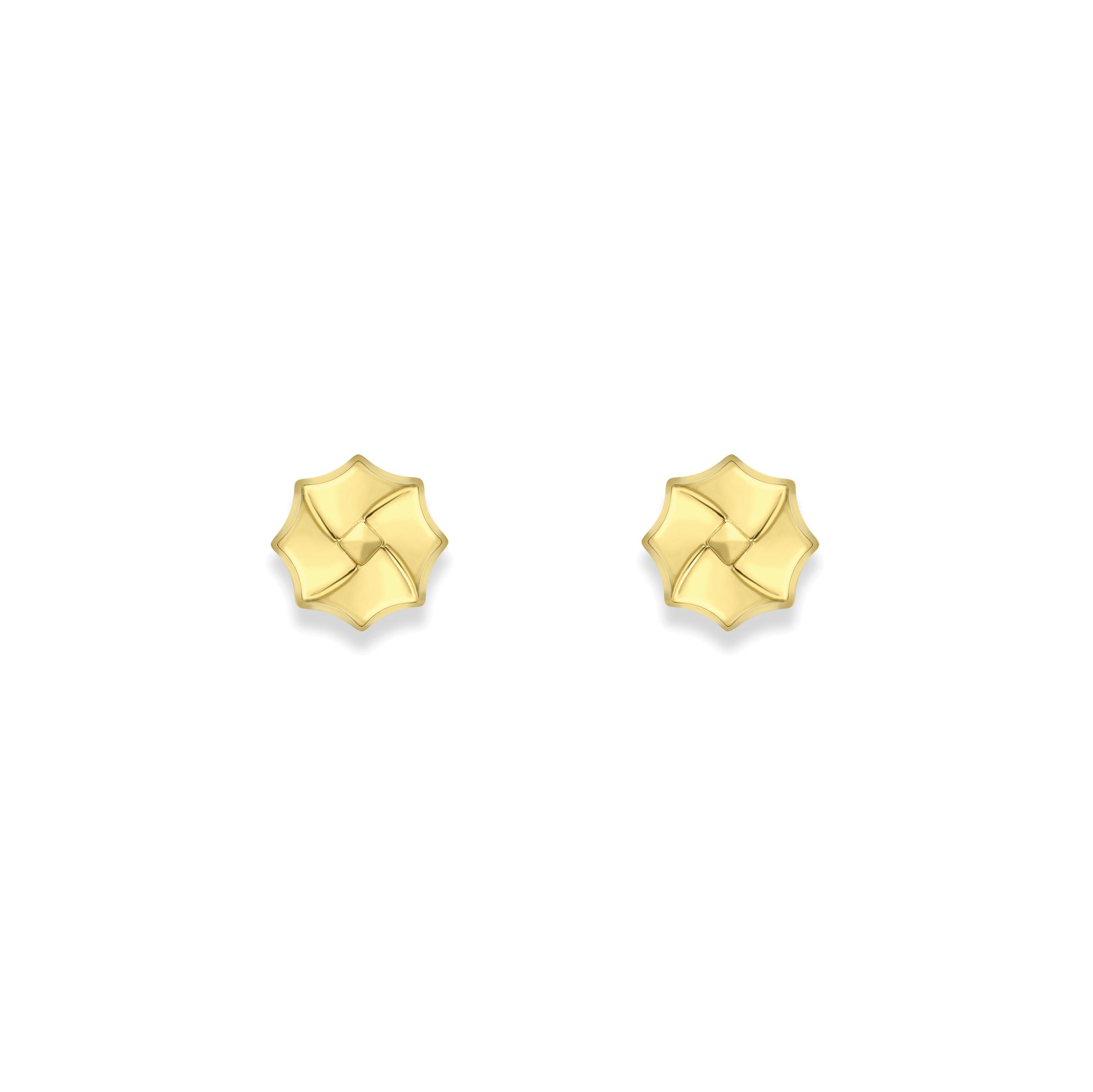 9ct Gold  9ct Gold  Yellow Gold Stud Earrings - SENR02651