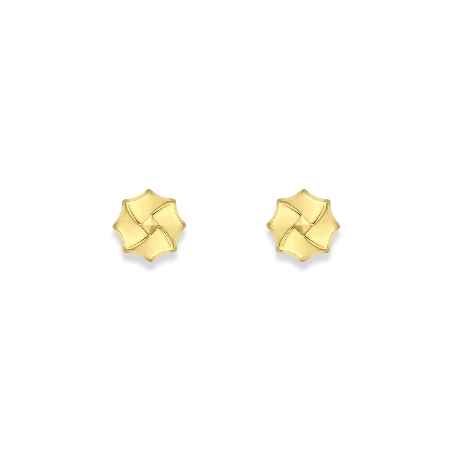 9ct Gold  9ct Gold  Yellow Gold Stud Earrings - SENR02651