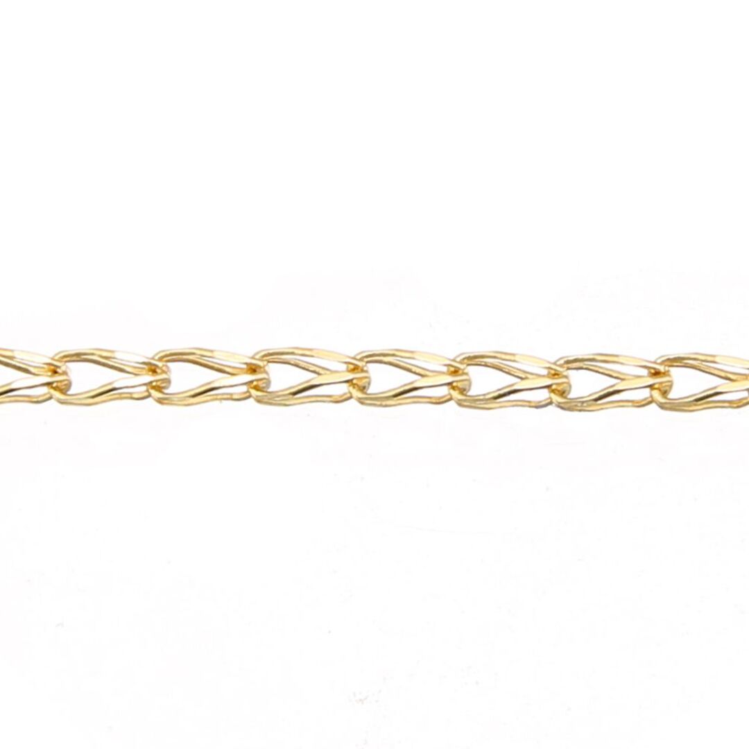9ct Gold  Oval Tulip Belcher Pendant Chain Necklace 2mm - SPDAXL70