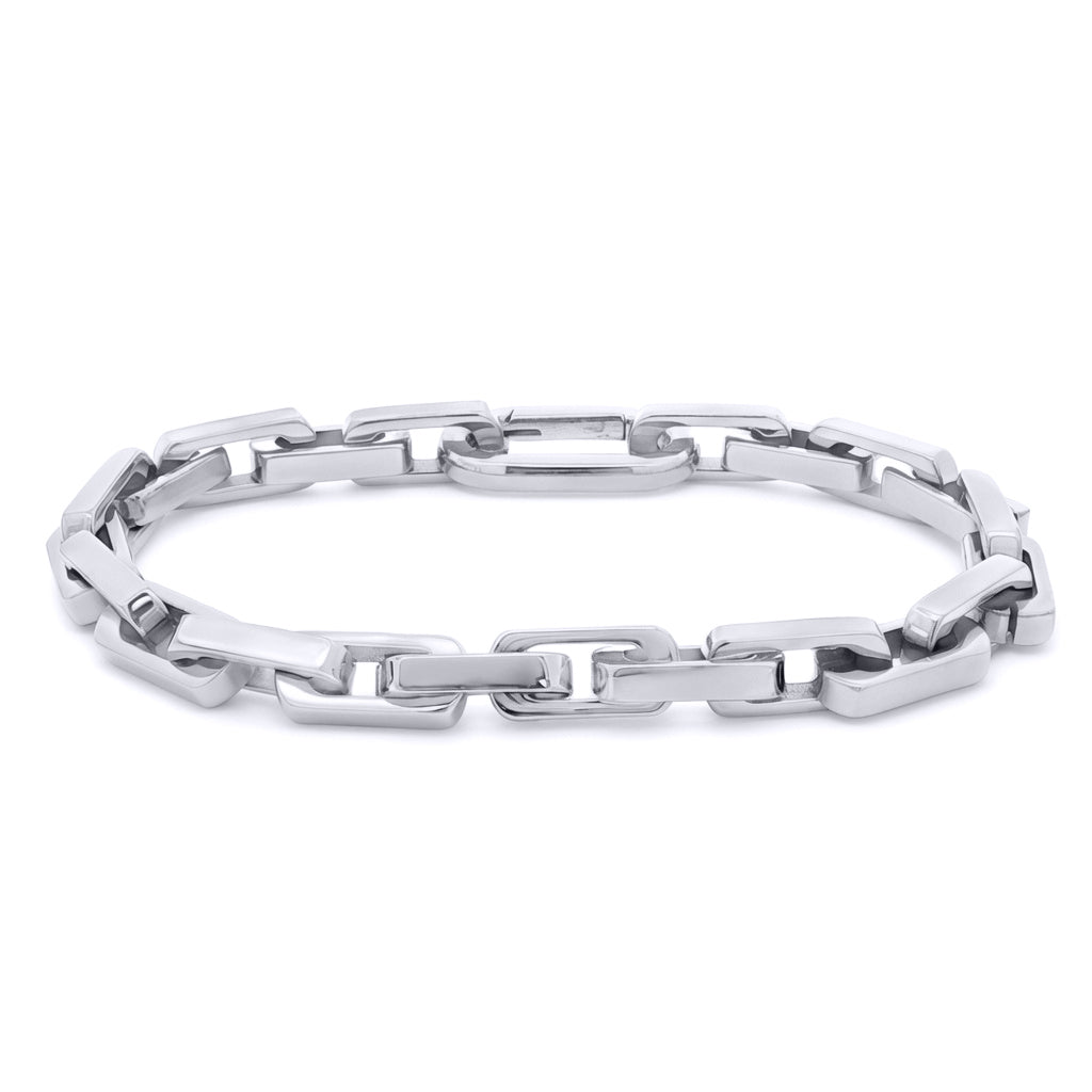 Stainless Steel  Chain Bracelet 8" 20cm - STB0002