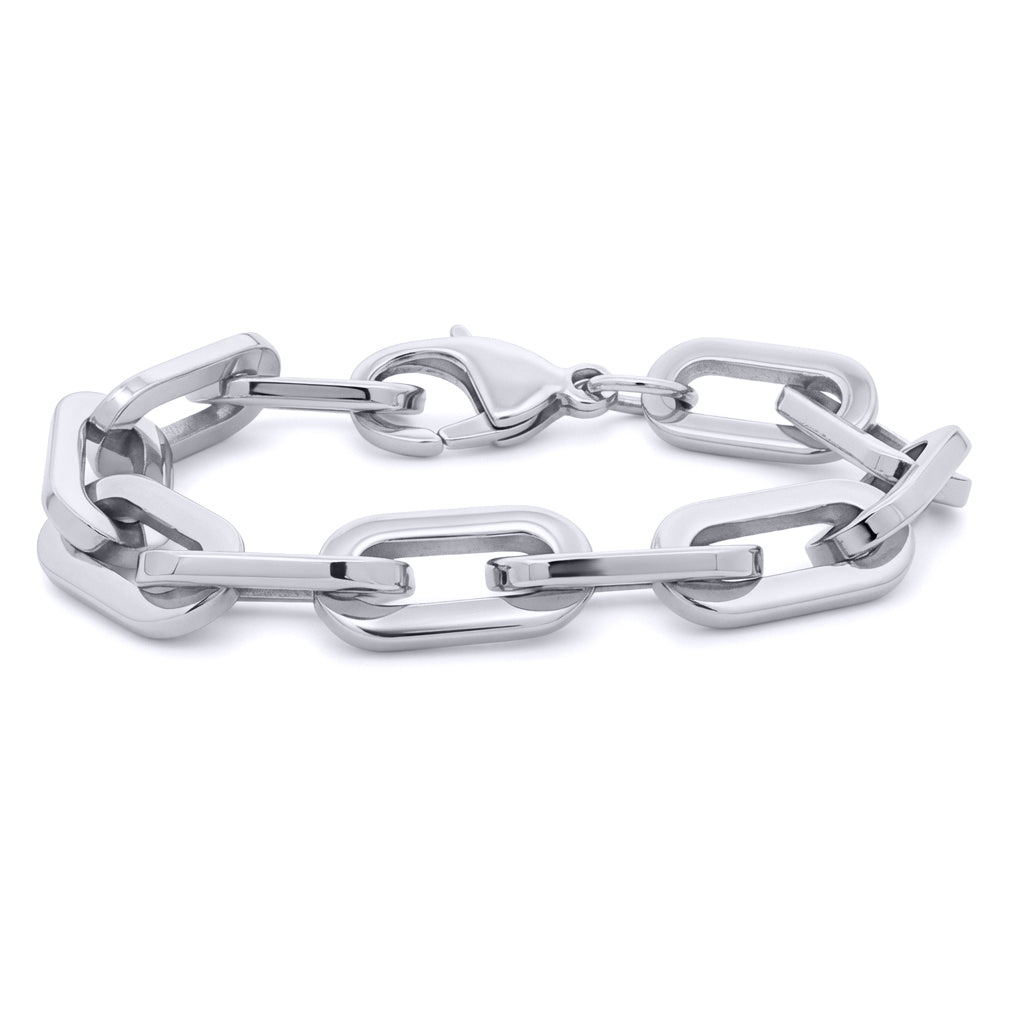 Stainless Steel  Chain Bracelet 8" 20cm - STB0003